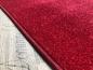 Preview: Teppich Kräusel Velours rot 160 x 200 cm