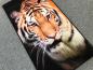 Preview: Designer Teppich Tiger Kopf 80 x 150 cm Safari Tiermotive Afrika