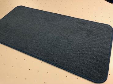 Teppich Schlinge Türkis 60 x 120 cm