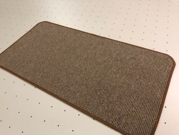 Teppich Schlinge Beige-Braun 50 x 100 cm