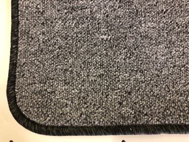 Teppich Schlinge Grau 160 x 200 cm