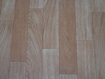 PVC (9€/m²) CV Bodenbelag Eiche Natur Holz 200 cm breite