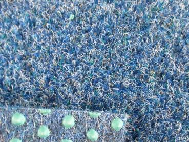 Kunstrasen (6€/m²) Comfort Fertigrasen Blau Grau 400 cm breite