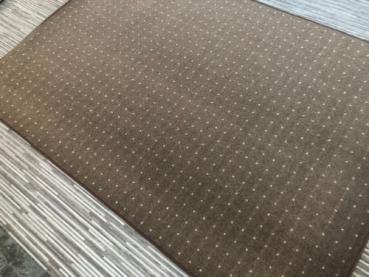 Wohnraum Teppich Schlinge Point Teppich in Braun