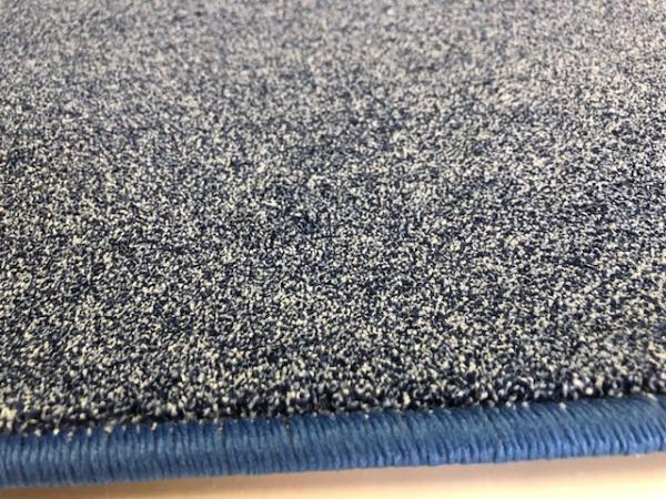 Teppich Schlinge Blau 160 x 200 cm
