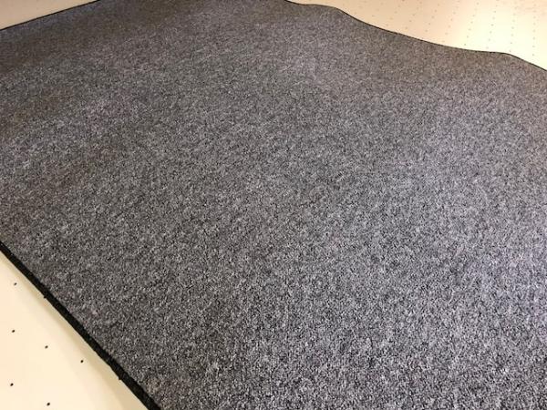 Teppich Schlinge Grau 160 x 200 cm