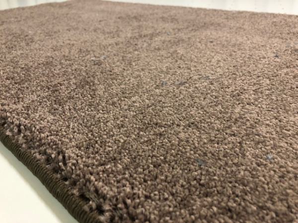 Teppich Kräusel Shaggy Braun 60 x 120 cm