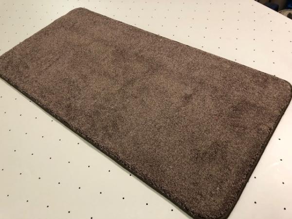 Teppich Kräusel Shaggy Braun 60 x 120 cm