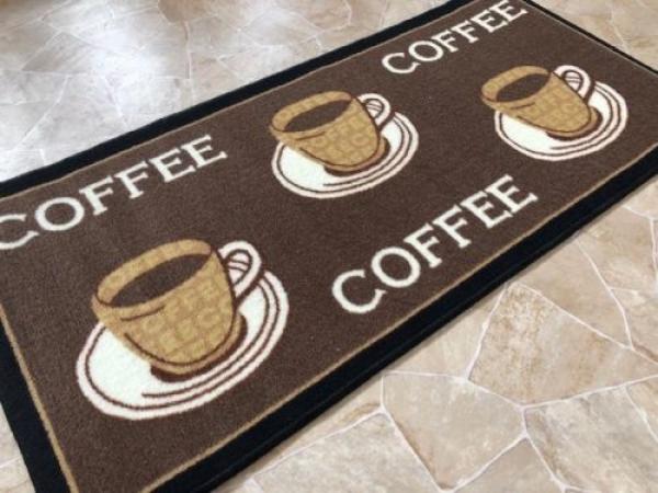 Küchenläufer Coffee Küchenteppich Läufer Teppichläufer Teppich ca. 57 x 120cm