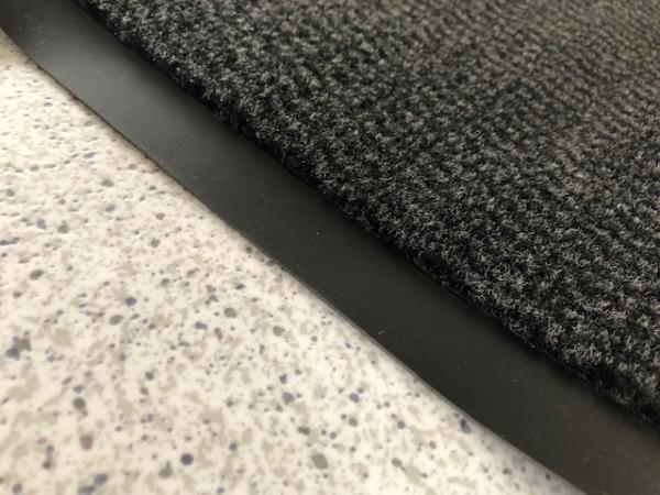 Schmutzfangmatte Schmutzmatte Fußmatte Sauberlauf Schmutzfang 80 x 120 Anthrazit