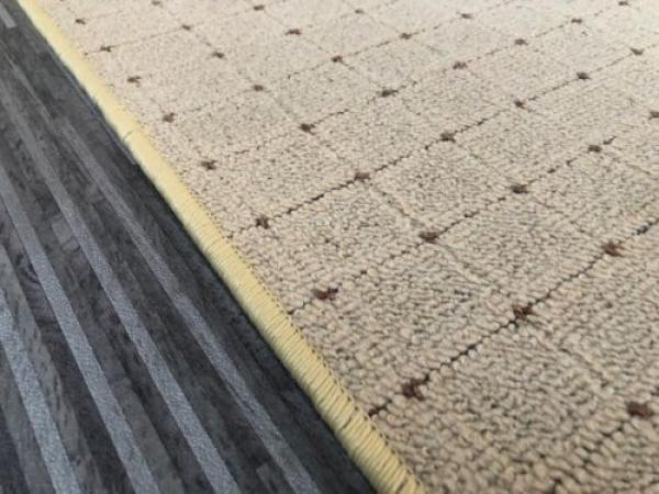 Wohnraum Teppich Schlinge Point Teppich in Beige