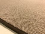 Teppich Velours Braun-Beige 60 x 120 cm